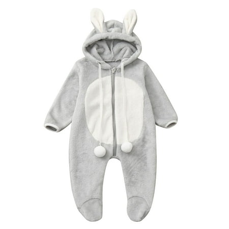 

Sales Honeeladyy Newborn Boy Outfits Newborn Baby Boys Girls Winter Fall Cute Ear Fleece Jumpsuit Romper Warm Outwear Back to School