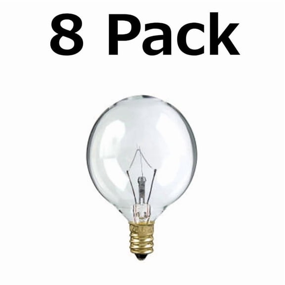 HIBIBUD 25W Light Bulb,Tart Warmer (8 Pack)