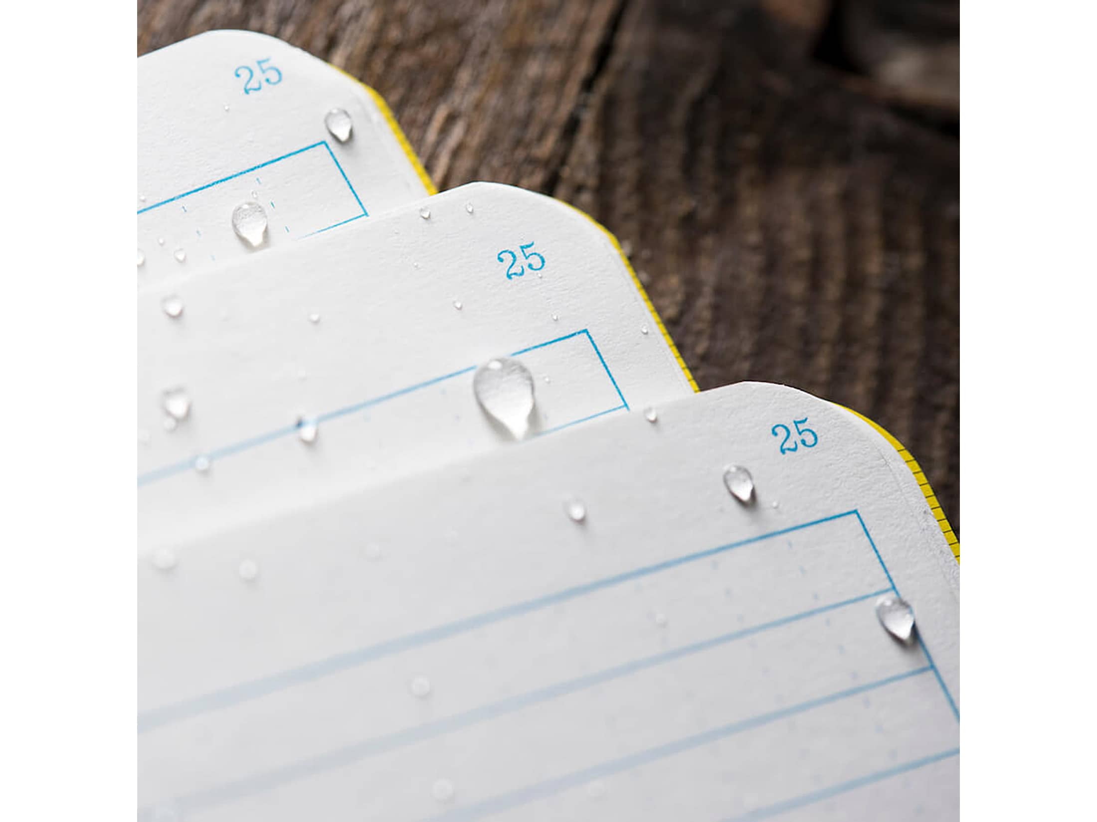 Rite in the Rain Stapled Notebook 7" x 4.625" Yellow 3PK