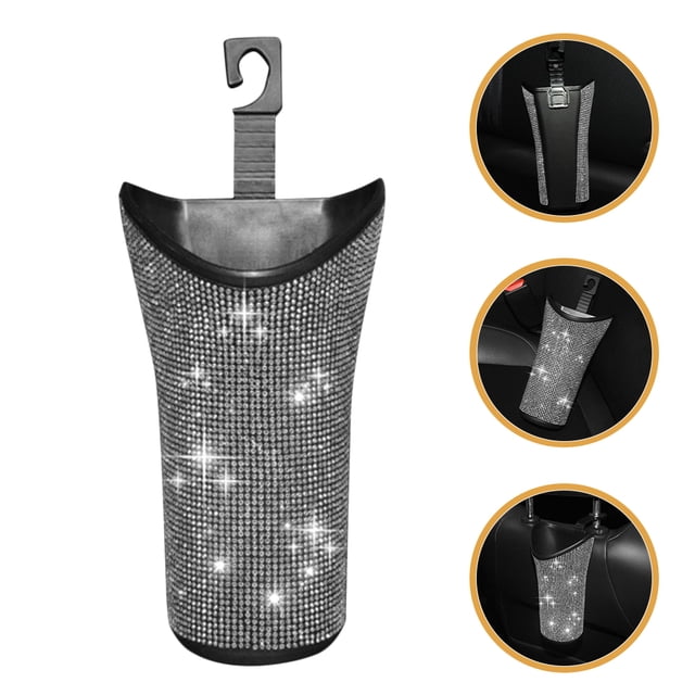 LOLIPPYY Umbrella Storage Barrel Plastic Car Back Seat Organizer with Hanging Function and Stylish Decoration