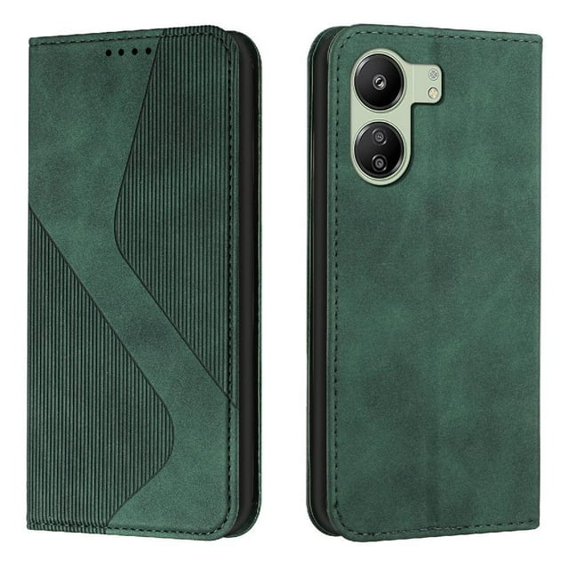 Case for Xiaomi POCO C65 Card Slots Holder Wallet Kickstand Folio Flip PU Leather Magnetic