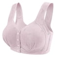 thumbnail image 2 of Ahuyic Summer Womens Bras,Plus Size Bras for Women,Women Leopard-Print Front Buckles Underwear No Steel Close Bra, 2 of 3