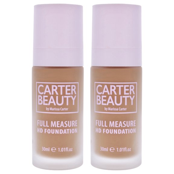Carter Beauty Full Measure HD Foundation - Truffle - Pack of 2 , 1.01 oz Foundation