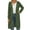 Army Green, variant on Zeagoo Women's Zip Up Hoodies Oversized Fleece Long Tunic Sweatshirts Casual Long Sleeve Fall and Spring Hoodie Jacket Coat