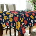 thumbnail image 5 of Yayeee Tablecloths 54" x 54" Rectangle Wrinkle Resistant Party Table Cover, Small Colorful Flower, 5 of 8