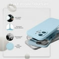 thumbnail image 5 of for iPhone 16 Pro Max Case, Liquid Silicone Case with Camera Protection Soft Gel Rubber Cover with Microfiber Lining Shockproof Protective Phone Case for iPhone 16 Pro Max 6.9", Light Brown, 5 of 5