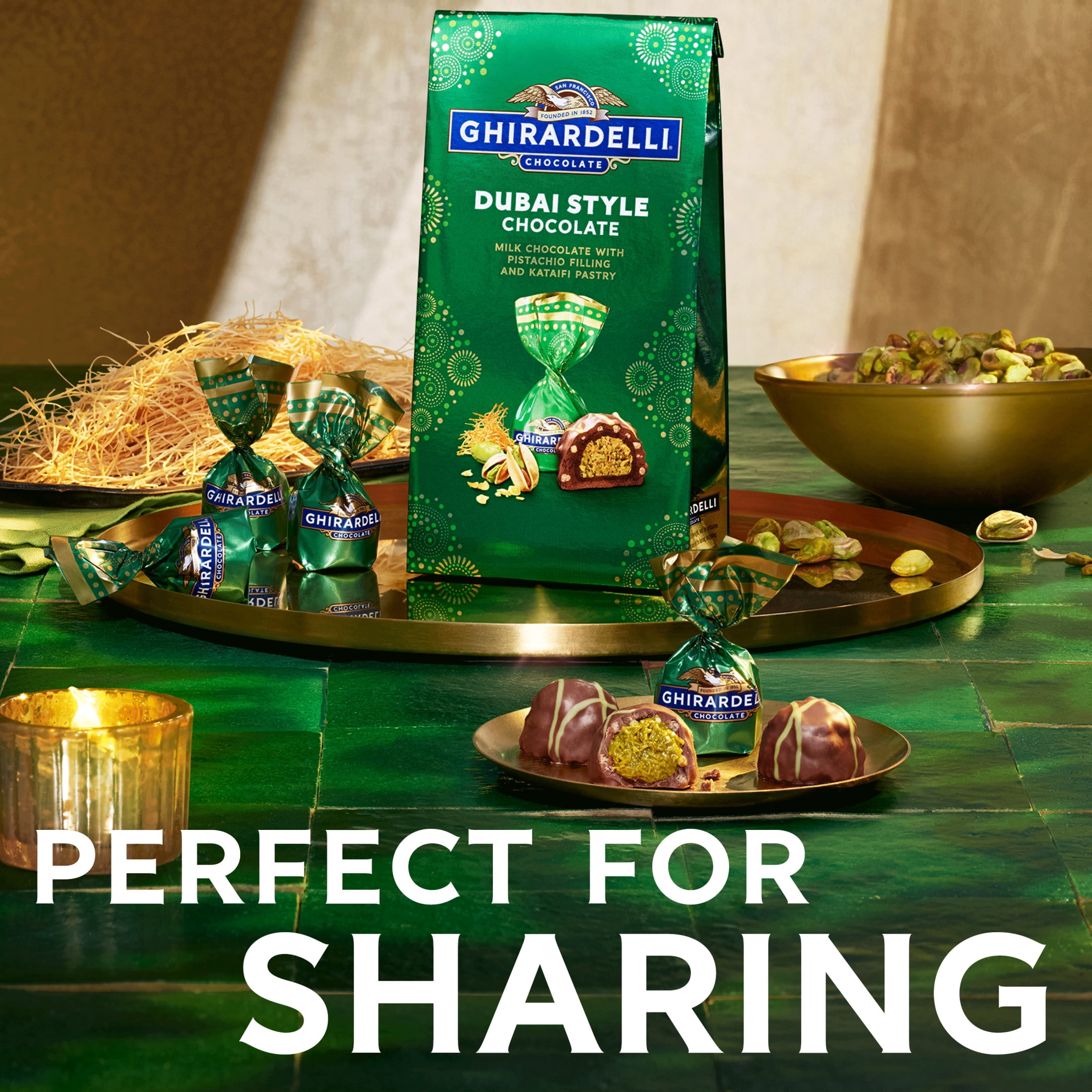 GHIRARDELLI Dubai Style Chocolate, 4 oz Bag