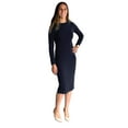 thumbnail image 5 of Baby'O Women's Rib Knit Layering Shell Dress, 5 of 6