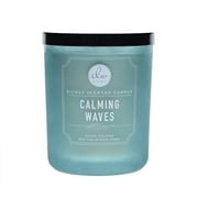 DW Home Decoware Richly Scented Candle Large Double wick 15oz --- Calming Waves