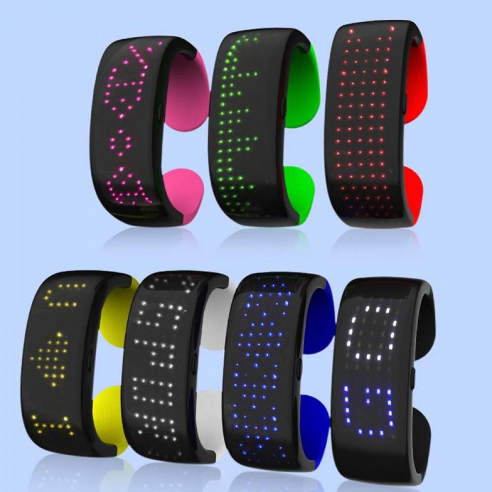 Magic Led Party Glow Bangle Light Up Bracelets LED Armbands Luminous