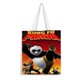 thumbnail image 1 of Kung Fu Panda Bolso de tela con estampado de lienzo para mujer, bolsa de compras reutilizable y estética, con cremallera interior, regalo para mujer,40*45cm., 1 of 6