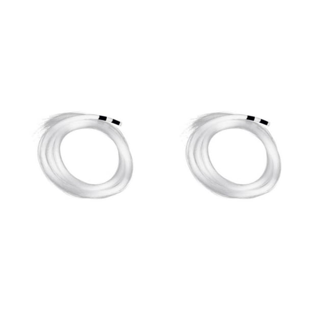 Yuarrent 0.75mm 2M MMA Plastic End Glow Fibra óptica para la decoración de la barra del hogar 200 piezas 200 piezas 2Conjunto