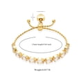 thumbnail image 4 of Cubic Zirconia Adjustable Bracelet Cremation Jewelry for Ashes Funeral Urns Bracelet for Women, 4 of 6