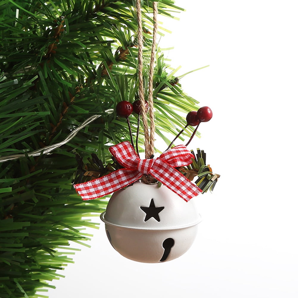 Christmas Bell Hanging Pendant Jingle Bell Painted Bells Christmas Tree