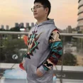 thumbnail image 4 of Sudadera Con Capucha Estampada 3d India Retro Para Hombre, 4 of 4