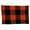 Orange & Black, variant on Saro Lifestyle Buffalo Plaid Placemat (Set of 4)