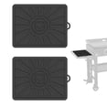 thumbnail image 5 of Grill Mat, Side Shelf Mat, Silicone Grill Pad for Outdoor Grill Kitchen Counter, BBQ Grill Mats, (2Pack, Black), 5 of 5