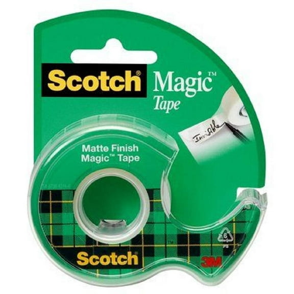 Scotch Magic Tape, 3/4 x 300 Inches, 5 Rolls 105