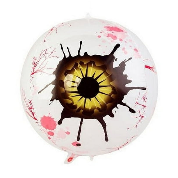 Globos Inflables de Halloween | Bolas Inflables Resistentes Al Agua y Al Desgarro de 55 Cm | Decoración para Fiestas En Interiores y Exteriores | Globos Inflables Reutilizables de Halloween para Even