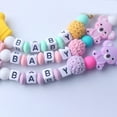 thumbnail image 5 of Cheers.US Silicone Beaded Lanyard Teether Pacifier Clip Holder| Teething Relief Toy Baby Boys Girls, 5 of 7