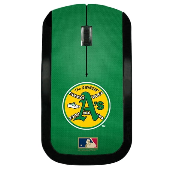 Athletics 1971-1981 Cooperstown Solid Design Wireless Mouse