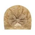 thumbnail image 1 of Newborn Hat Nice-looking Wide Application  Lace Bowknot Baby Cap Shooting Props, 1 of 10