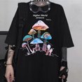 thumbnail image 2 of Harajuku T-shirt with Colorful Mushroom Print Street casual Streetwear 2020 Harajuku Casual T-shirt Female Pullover Topspangjing, 2 of 4