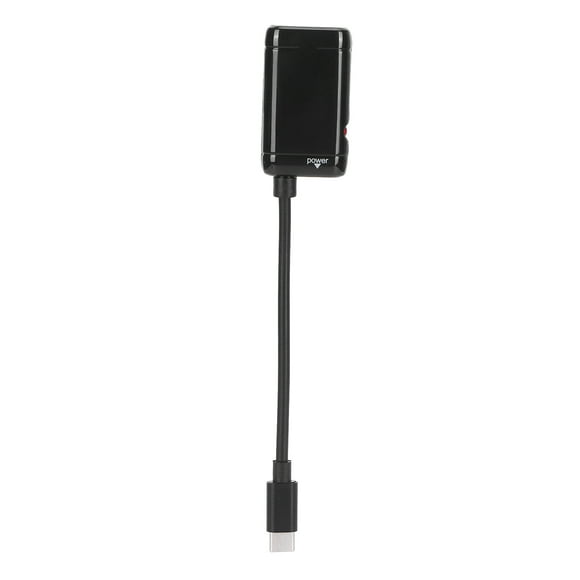 Adaptador tipo C a HDMI Adaptador tipo C para Android Mini USB 3.1 a HDMI Convertidor Adaptador tipoAdaptador tipo C a HDMI, convertidor Mini USB 3.1 a HDMI Adaptador de salida de audio perfecto para