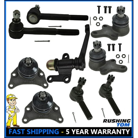 Selector Rod Joint - Front Ball Joint Tie Rod End 9 Pc Suspension Kit Set for 89-95 Toyota Pickup 2WD