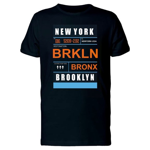 Brkln Bronx Brooklyn Tee Men's -Image by Shutterstock