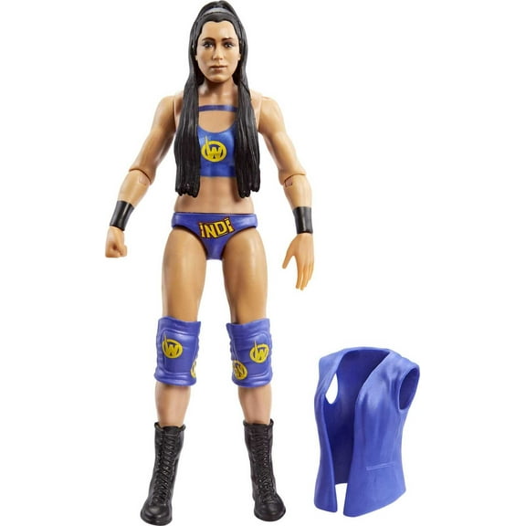 WWE Basic Action Figure, INDI HARTWELL, 6-inch Collectible for Ages 6 Years Old & Up