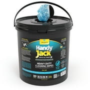 Wipex Handy Jack Heavy Duty Wipes, Dual Texture Cleaning Cloth - Degreaser & Hand Wipe, 260ct Bucket