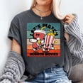 thumbnail image 3 of Cinema, Retro, Lets watch Horror Movies Popcorn Softdrinks T-Shirt, Men's And Women's Graphic Tee 100% Cotton by TBun, Full Sizes S-5XL, 3 of 5