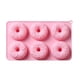 thumbnail image 1 of Toystoory Molde de silicona para rosquillas de 6 cavidades, molde para hornear fácil de usar, bandeja antiadherente reutilizable para rosquillas, para el Herramientas y accesorios para hornear Rosado Toystoory HA027997-01, 1 of 6