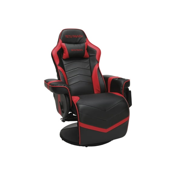 RESPAWN 900 - Chaise - Fauteuil Inclinable - Accoudoirs - Inclinaison - Pivotante - Rouge