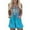 Blue, variant on AXXD Shorts For Women Clearance Under $10,Summer Tube Top Sleeveless Jumpsuits Loose Stretchy Short Romper With Pockets Maternity Shorts Blue 8
