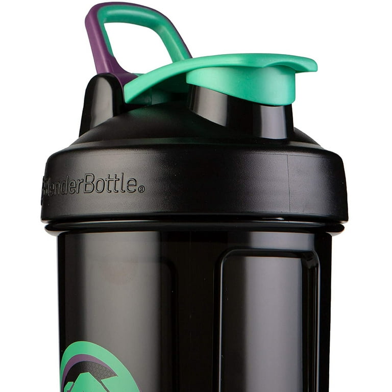 BlenderBottle Classic 28 oz Black Shaker Cup with Wide Mouth and Flip-Top  Lid 