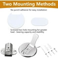 thumbnail image 5 of Yardley London Magnetic Door Stopper Floor Mount Silver 2 Pack, 5 of 7