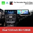 thumbnail image 2 of ZWNAV Dual 12.8 inch Screen Car Radio For Mercedes-Benz G-Class 2013-2018 Android GPS Navigation Multimedia Video Player Stereo Receiver Head Unit, 2 of 12