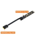thumbnail image 5 of Add on Card NGFF M.2 Key AE Male to Key M Female Board Adapter with Cable M2 KEY AE to NVME for 2230 2242 2260 2280, 5 of 6