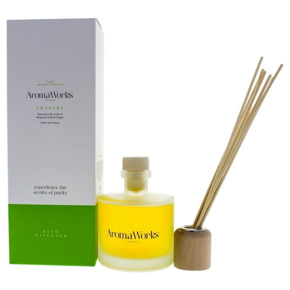 Inspire Reed Diffuser by Aromaworks for Unisex - 6.67 oz Reed Diffusers