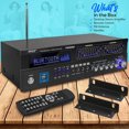thumbnail image 4 of Pyle PT6060CHAE 6 Channel Hybrid 2000 Watt Wireless Amplifier Receiver, 4 of 7