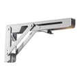 thumbnail image 3 of Elodie Foldable Bracket Space Saving Foldable for Wall Table Triangle Shelf Bracket 10inch, 3 of 8