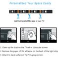 thumbnail image 4 of LED TV Backlight,USB LED Strip Light,RGB Multi-Colour LED Light Strip Kit Waterproof IP65, 30 LED with Wireless Remote Controller for TV/PC/Laptop Bias Lighting (3Ft), 4 of 7