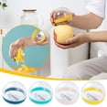 thumbnail image 1 of Pelador Multifuncional, Diseño de Recipiente Extraíble, Fácil de Pelar, Cuchilla de Acero Inoxidable de Grado Alimenticio, Apto para Lavavajillas, para Uso En Cocina y Oficina, Tamaño 8 × 7,, 1 of 2