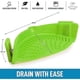 thumbnail image 3 of 2026 Adjustable Snap On Strainer For Most Pots & Pans - Food Grade, Heat Resistant Pot Strainer Clip On Silicone Colander For Draining Pasta, Fruits, 3 of 5
