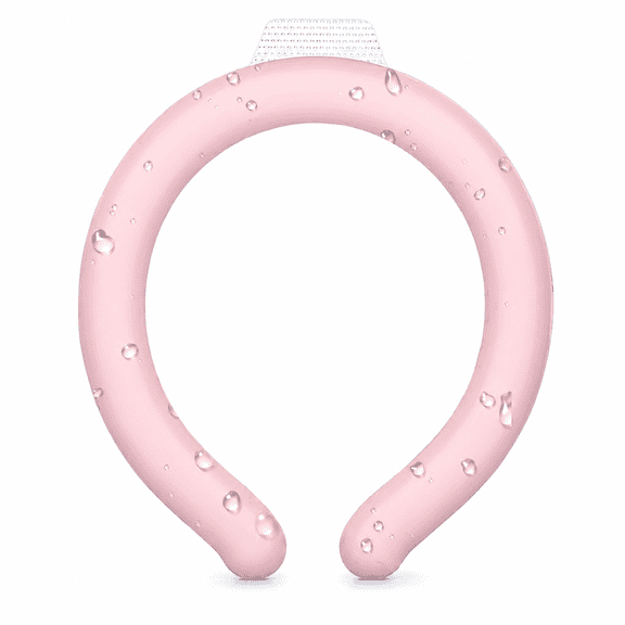Cooling Neck Ring, PCM Neck Cooler, Ice Neck Ring, Phase-change Gel Reusable Hands-free for Summer, Sport, Travel, Work, & More