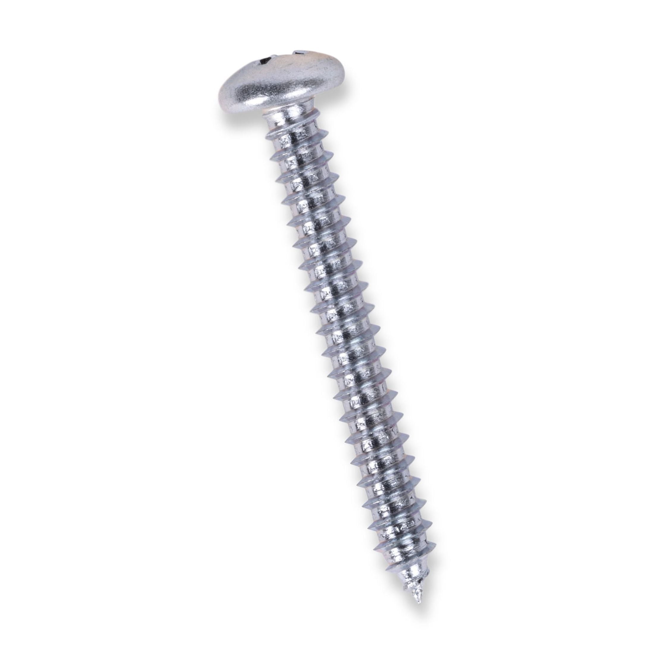 (5 pack) Hillman Sheet Metal Screws, #8 x 1/2", Steel, Zinc, Interior, Phillips, Silver, 22 pack