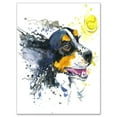 thumbnail image 2 of Design Art - Dog and Yellow Ball Watercolor, 2 of 4