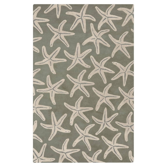 Surya Lighthouse Starfish Design Area Rug